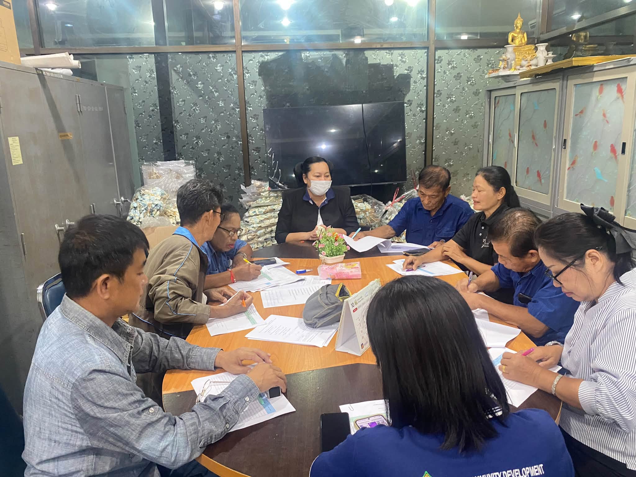 จัดประชุมผู้นำอาสาพัฒนาชุมชน (ผู้นำ อช.) ครั้งที่ 4/2569